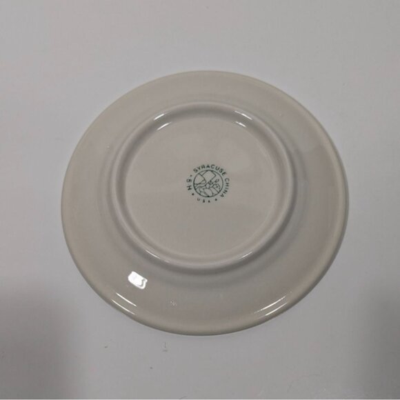 Syracuse China Floral Bread Butter Plate Vintage Made USA - Picture 3 of 4